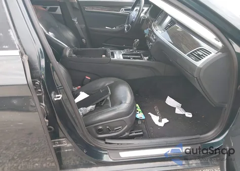 2015 Hyundai Genesis 3.8 from USA, damaged, VIN KMHGN4JE2FU046668